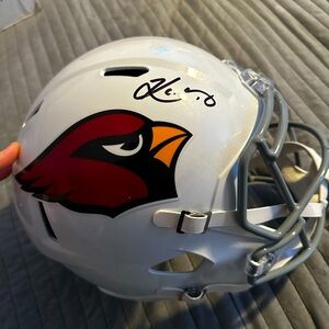 Kyler Murray Autographed replica helmet